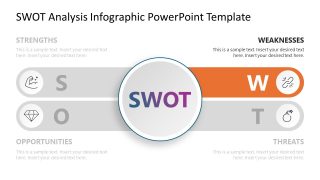 SWOT Analysis Slide Infographic Template